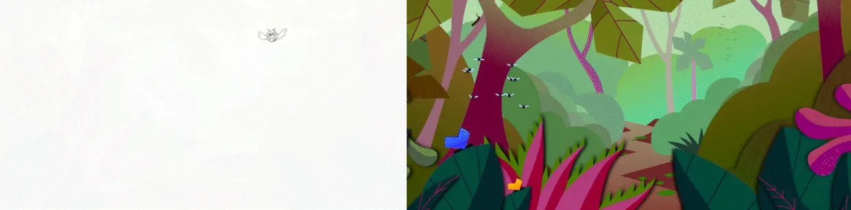 Mascot Flying Process