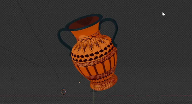 3D vase process